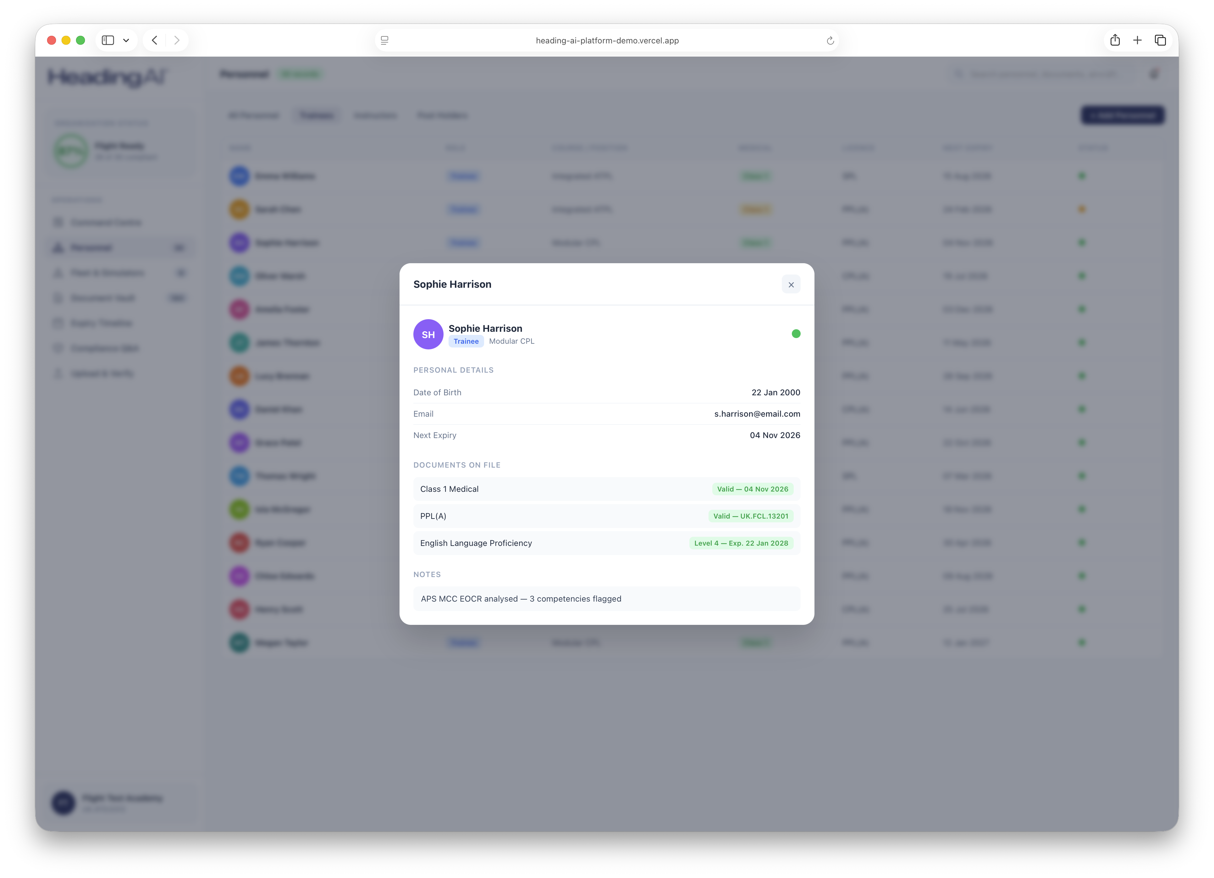 Platform Screenshot 2b